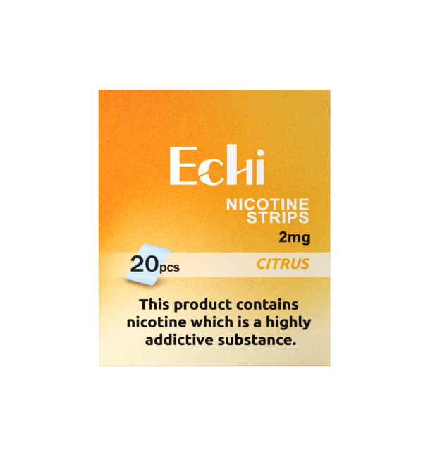 Echi Citrus Nicotine Strips 2mg