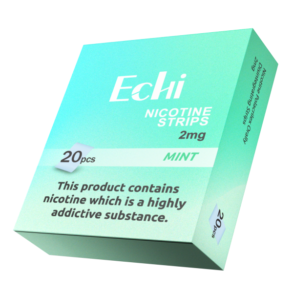 Echi Mint Nicotine Strips 2mg - Image 5